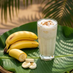 Vegan banana smoothie - Sinh tố chuối