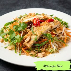 Thai glass noodle salad (spicy) - Miến trộn Thái