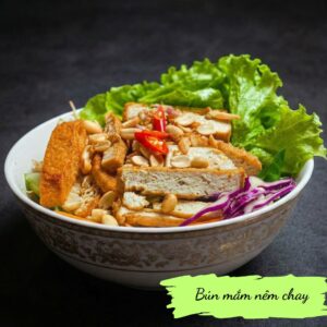 Da Nang gumbo - Bún mắm nêm chay