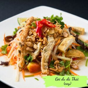Thai papaya salad (spicy) - Gỏi đu đủ Thái