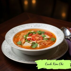Kimchi & tofu soup - Canh đậu hũ kim chi