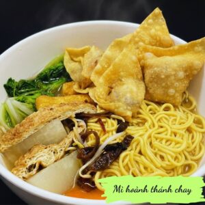 Vegan Wonton Noodle Soup - Mì hoành thánh chay