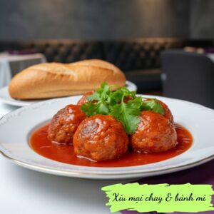 Vegan shumai & bread - Xíu mại chay & Bánh mì