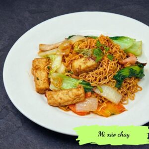 Stir-fried noodle & veggies - Mì xào chay