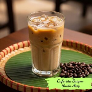 Saigon vegan milk coffee - Cafe sữa chay Sài Gòn
